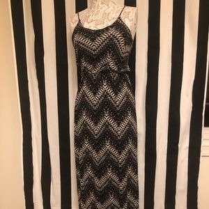 Lush patterned maxi dress